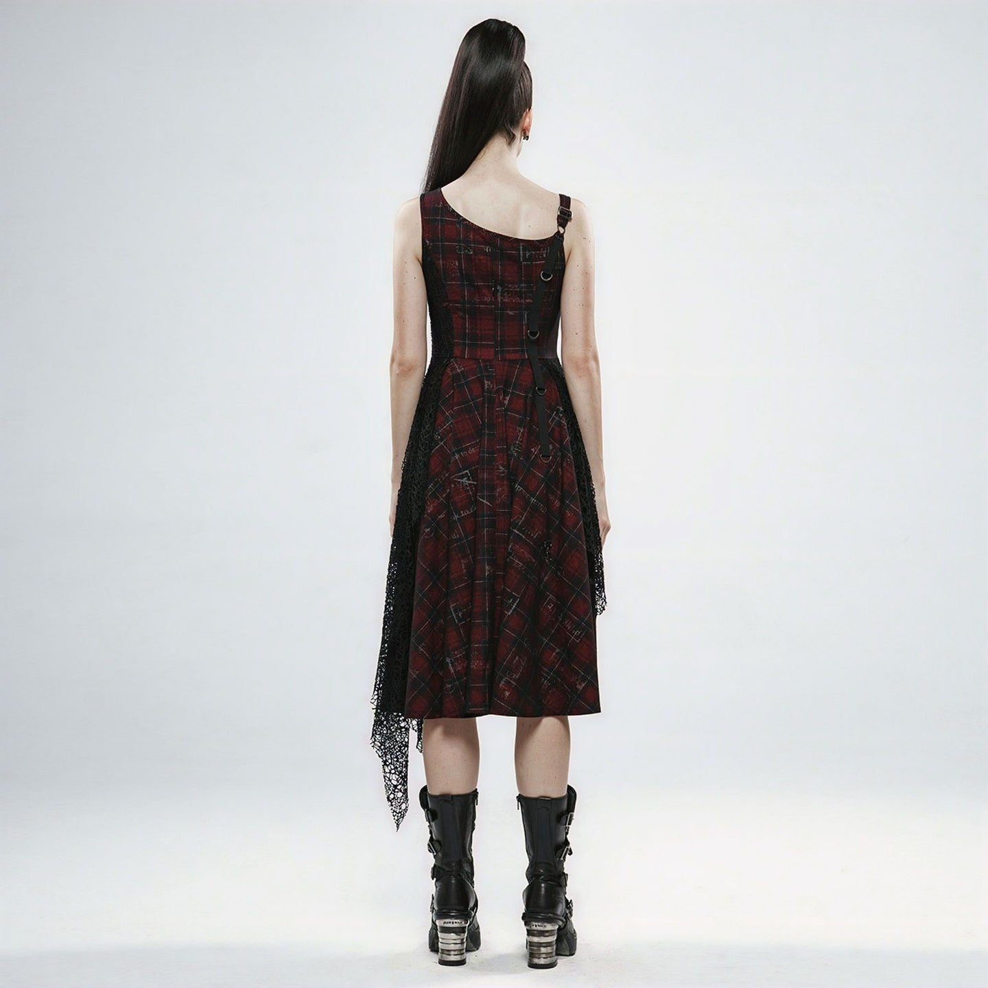 You'll Go Far Dress Red/Black