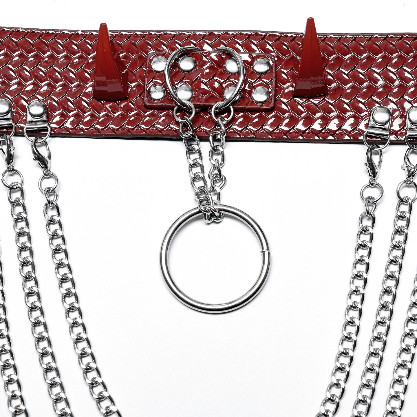 Horned Halsband Rood