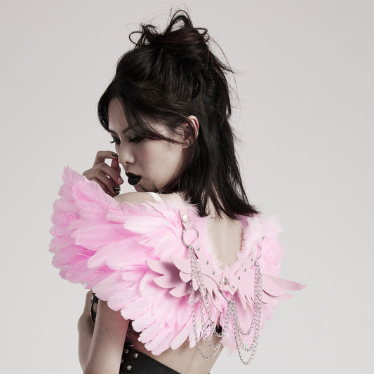 Pink Angel Wings Harness