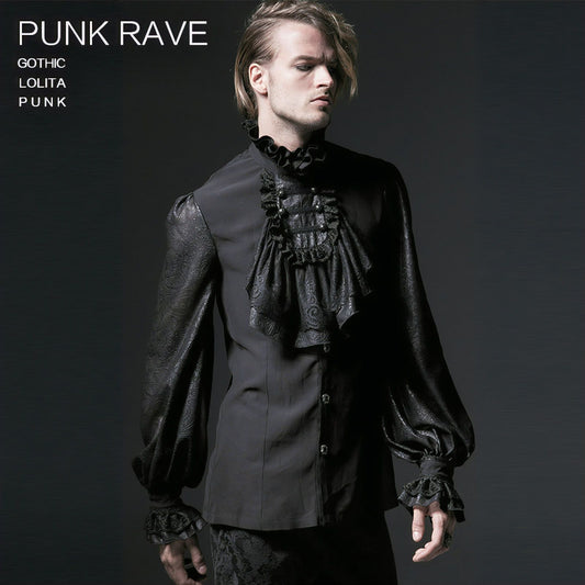 Palace Court Jabot Zwart