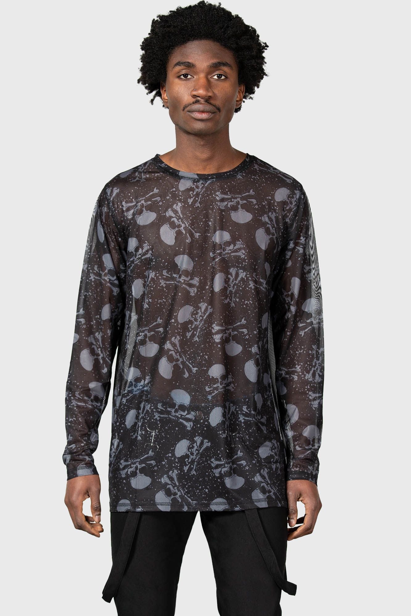 Killstar Fright Train Long Sleeve Top