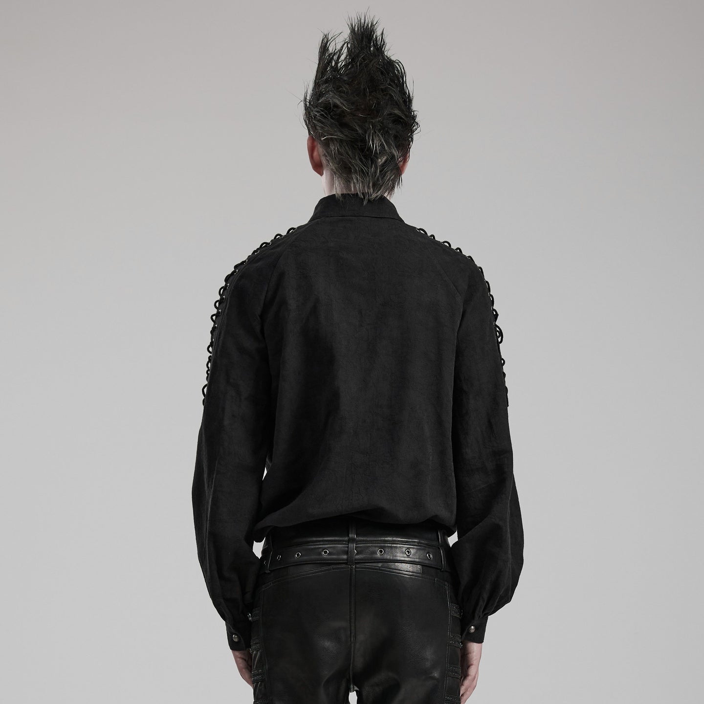 Don't Care Shirt Zwart