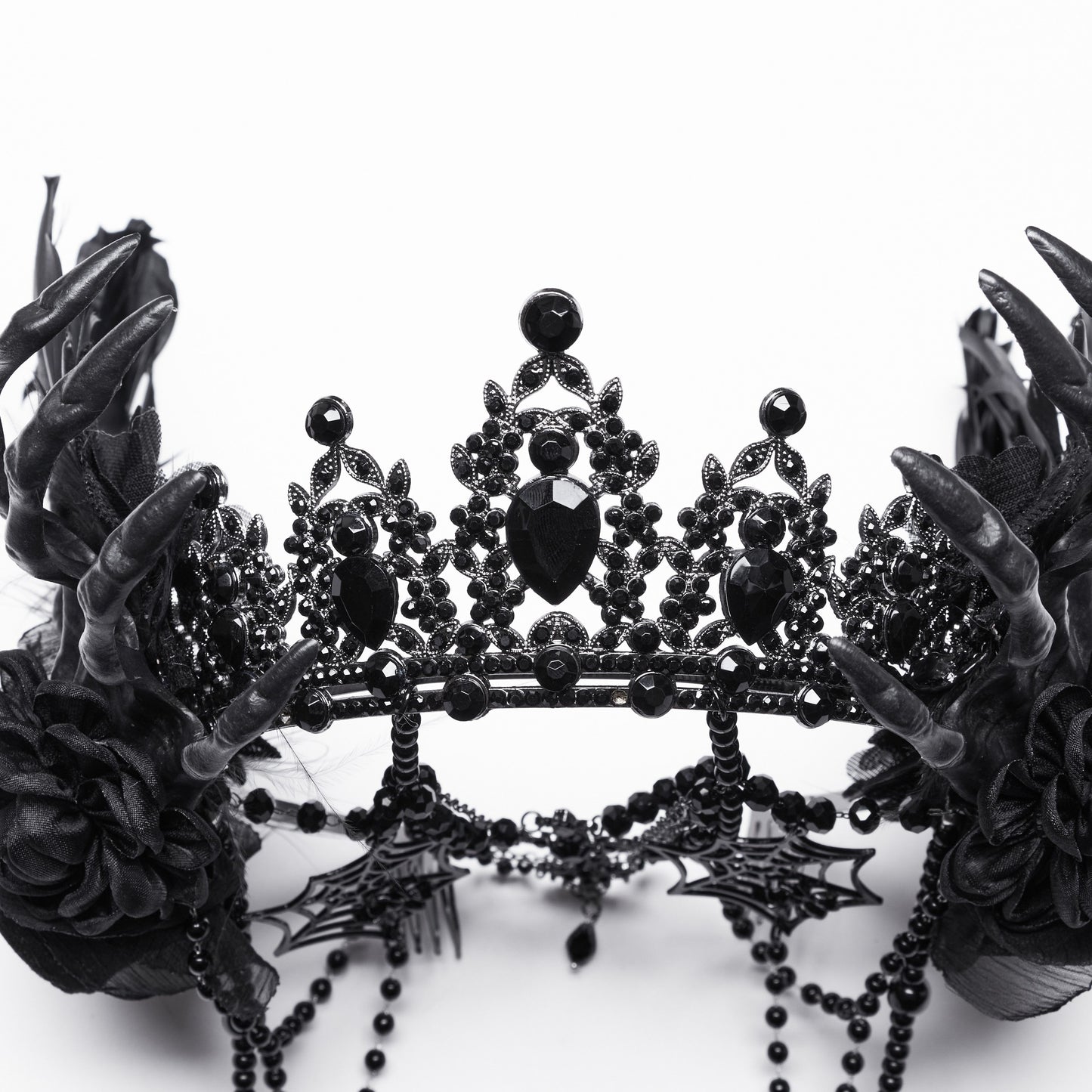 Wicked Tiara Kroon Zwart