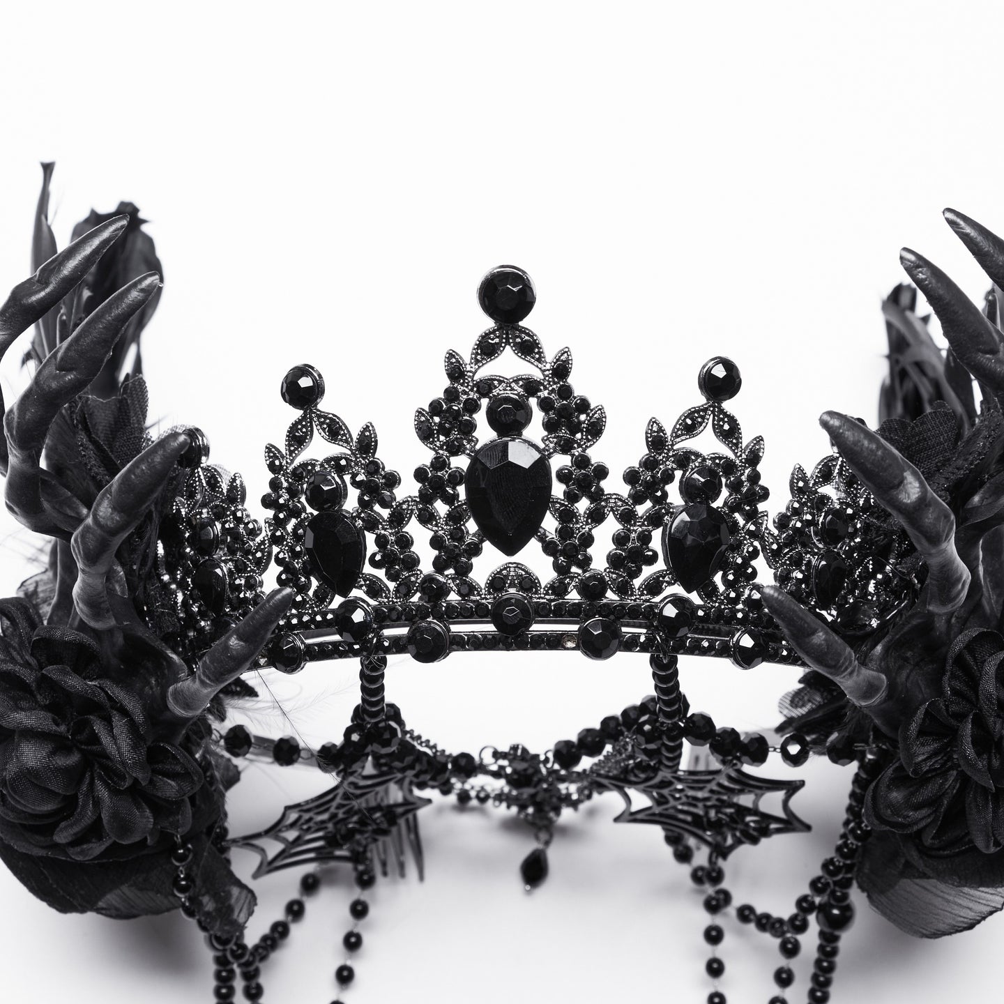 Wicked Tiara Kroon Zwart