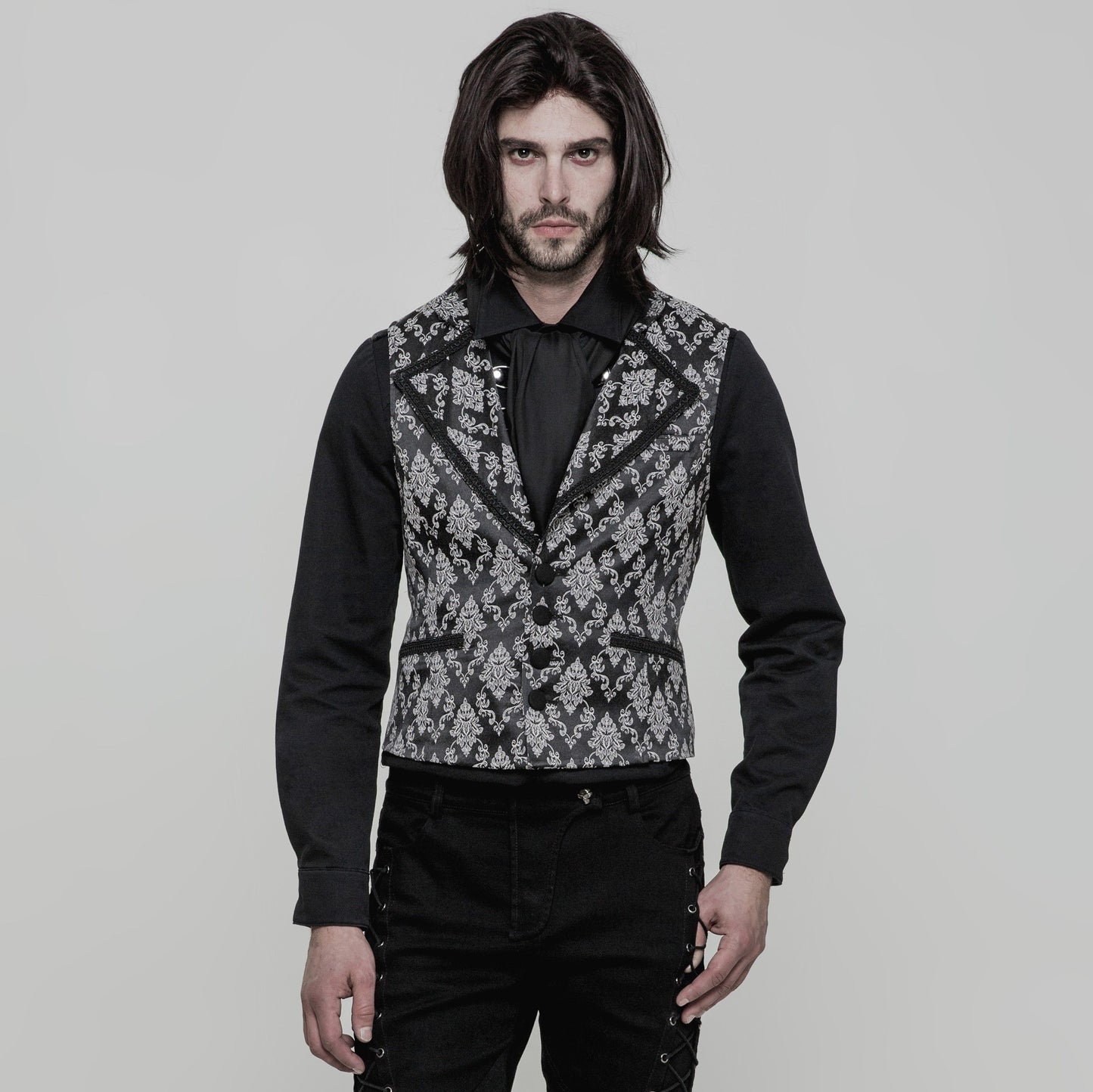 Helter-Skelter Gilet Zwart/Wit