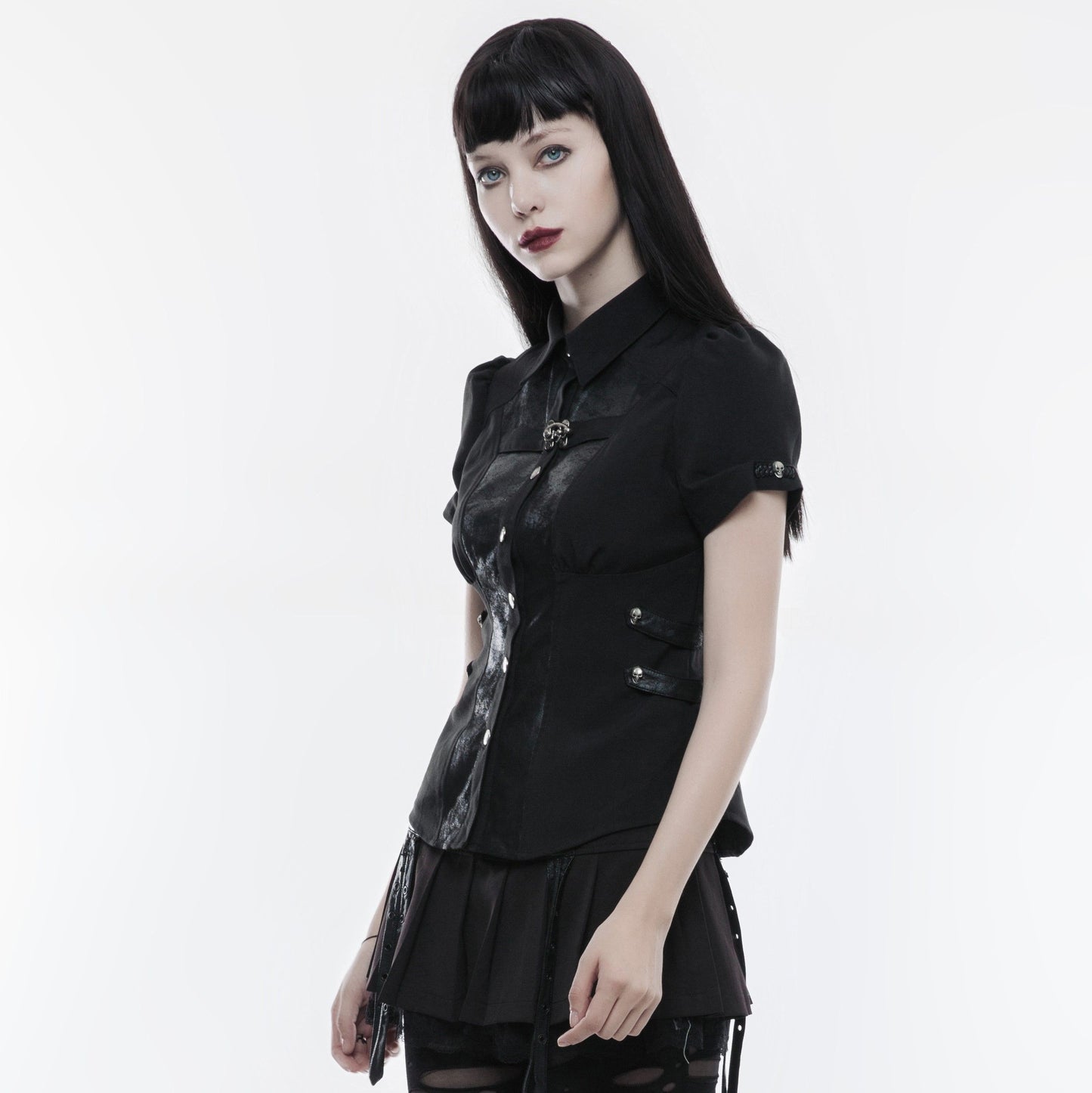 Punk Rave Pursuit Shirt Zwart
