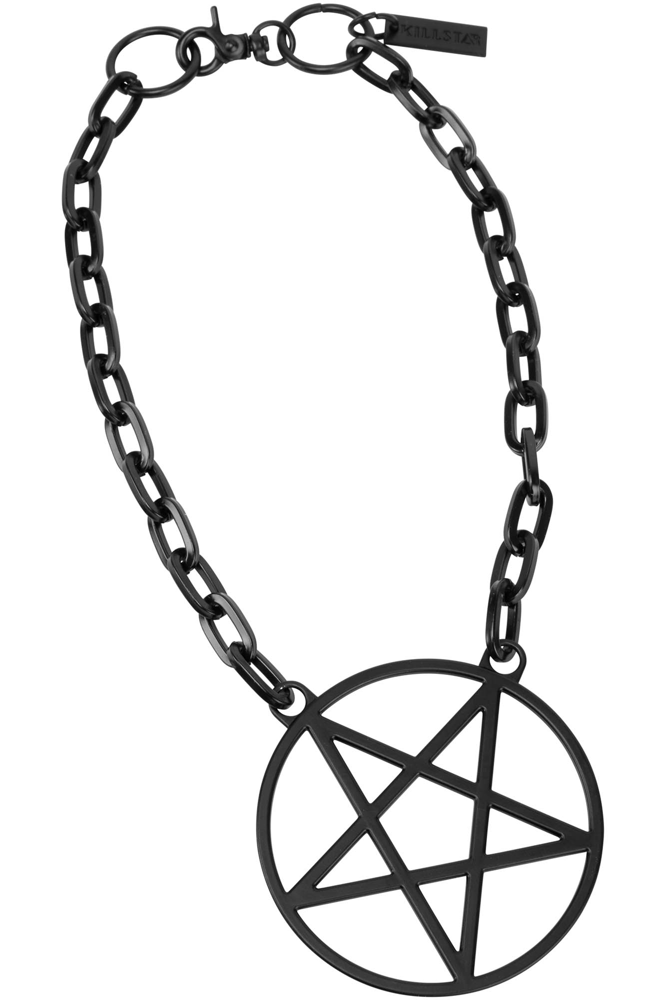 Hextacy Chain Choker Black