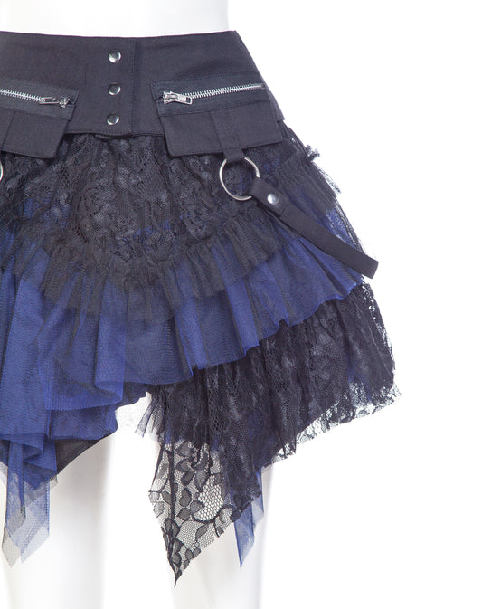 Pulse Rok Zwart - Blauw