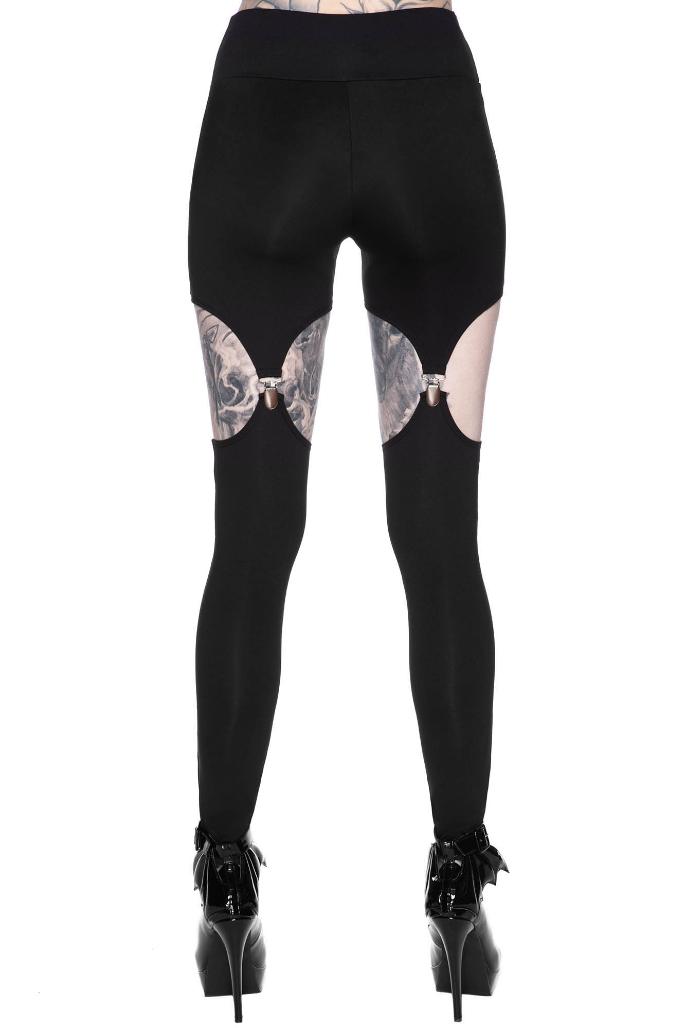 Killstar Release Me Suspender Leggings