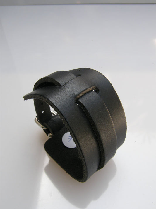 Polsband 1 Row Watch Strap Zwart