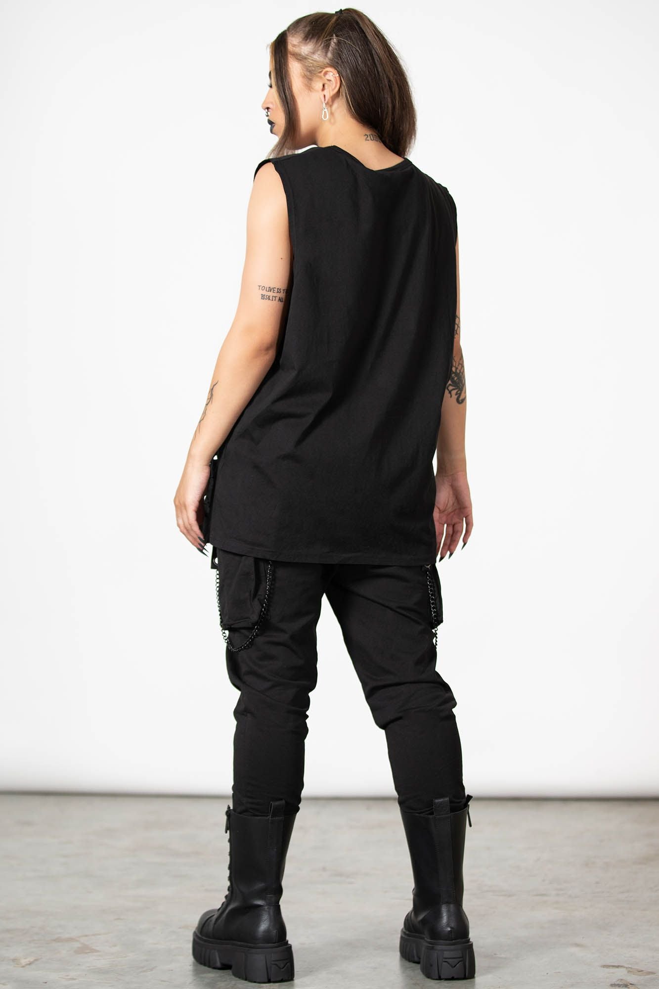 Killstar Total Trance Distressed Vest