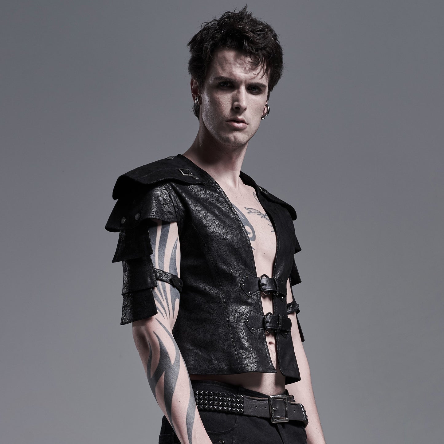 Gladiator Top Zwart