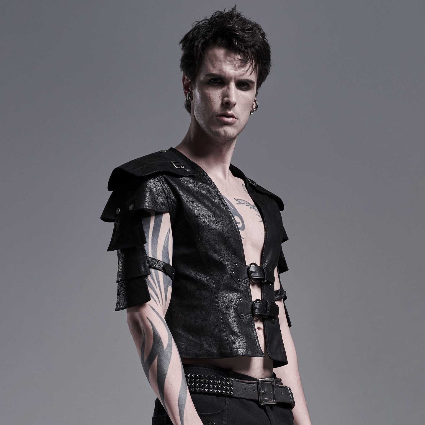 Gladiator Top Zwart
