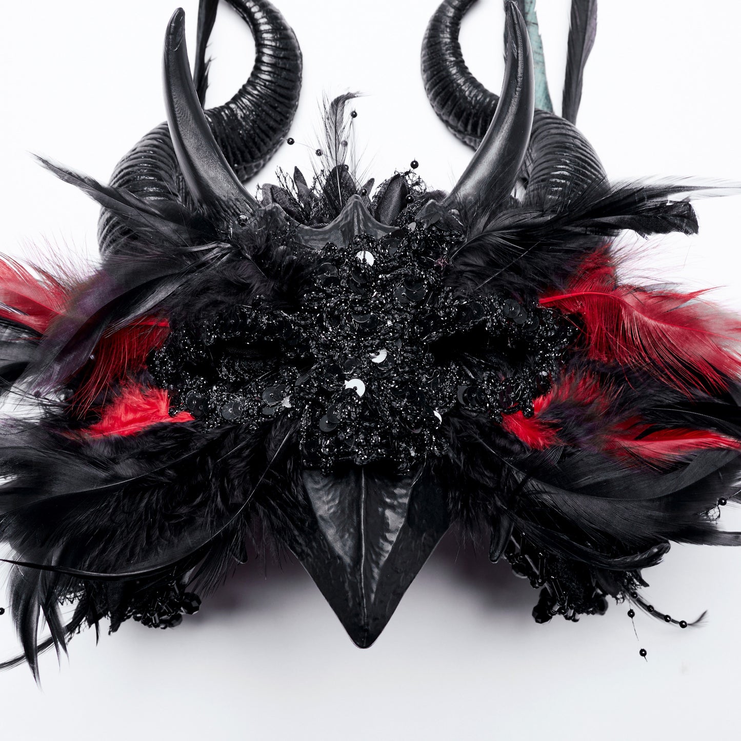 Masquerade Horned Headpiece