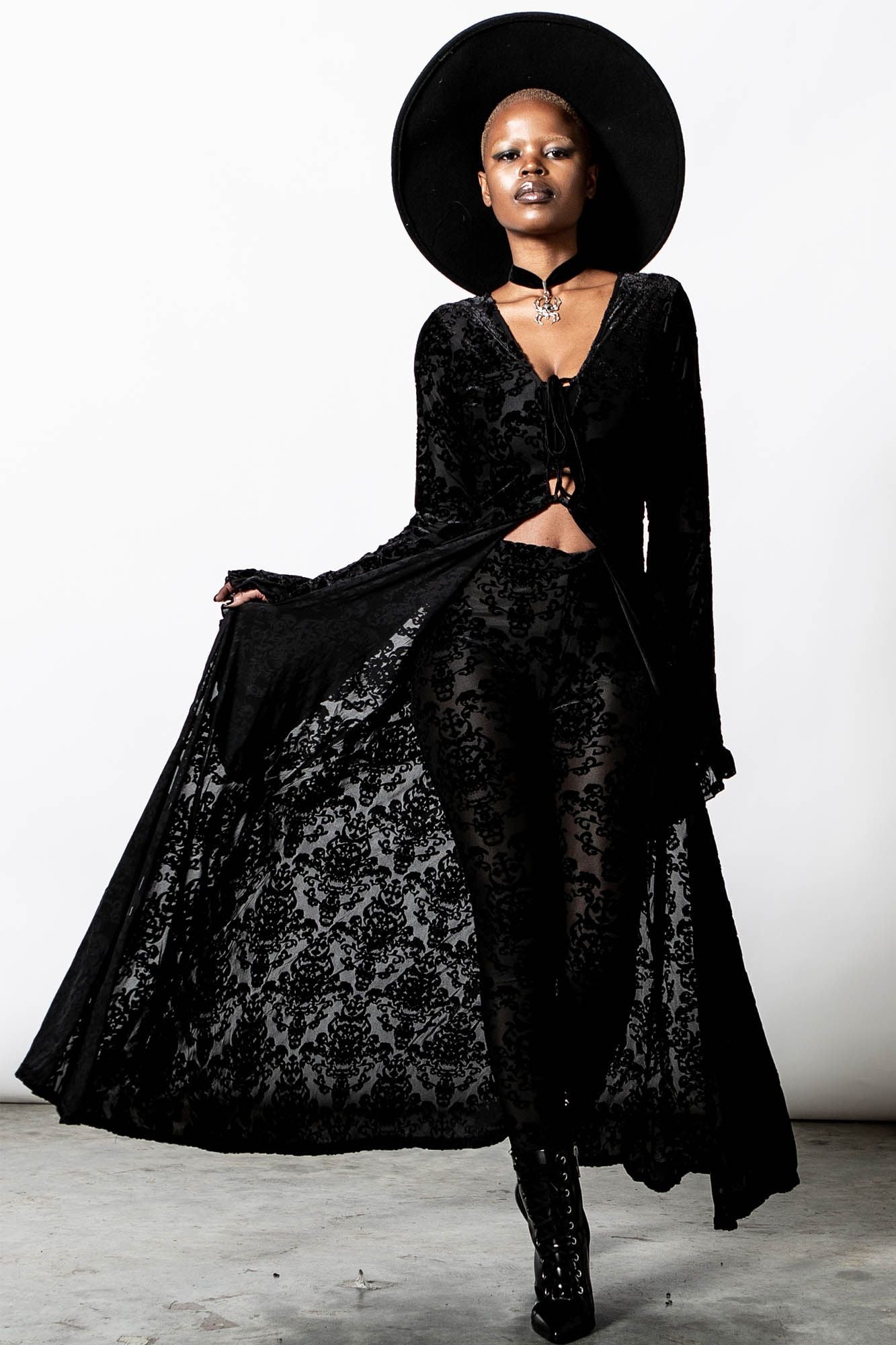 Killstar Inferno Velvet Duster