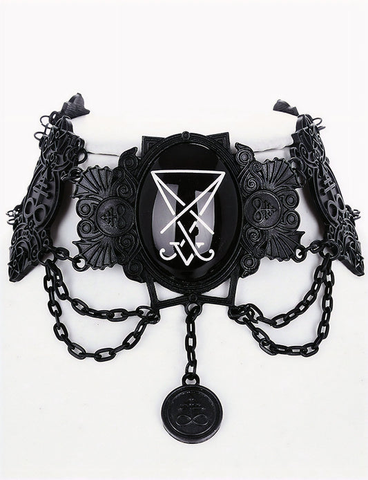Black Lucifer Choker