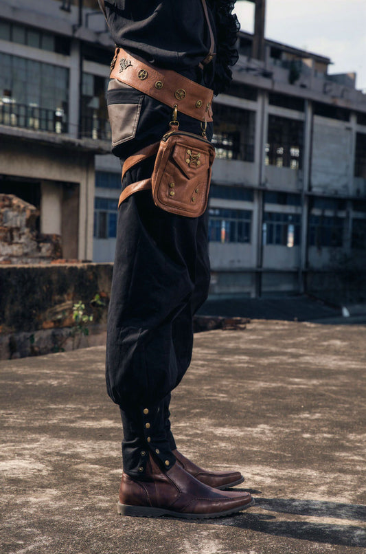 Steampunk Pocket Belt Heren