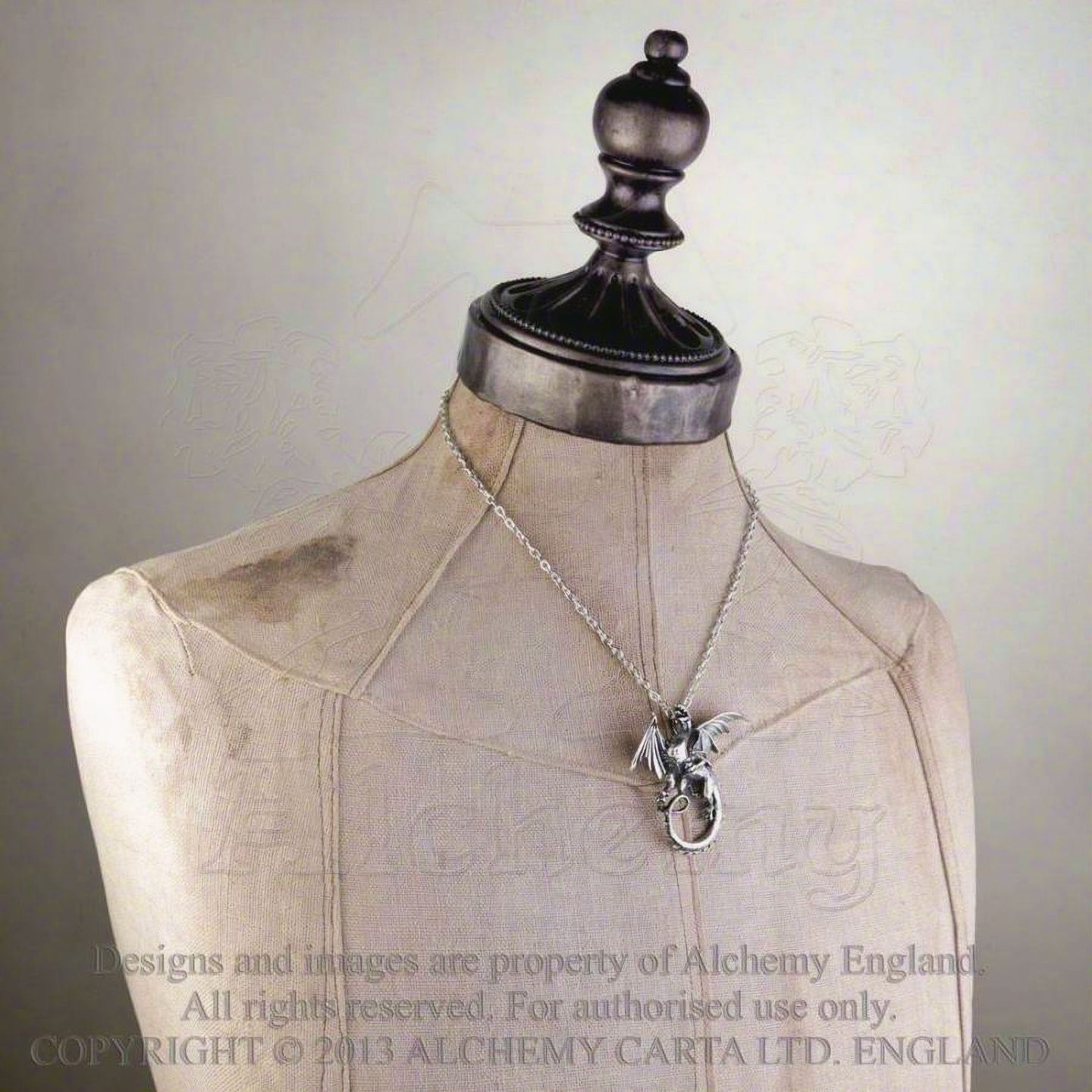 The Whitby Wyrm Pendant - Necklace