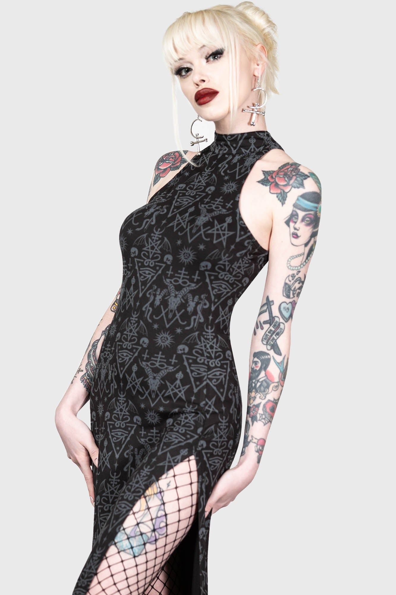 Killstar Over-Queen Maxi Dress