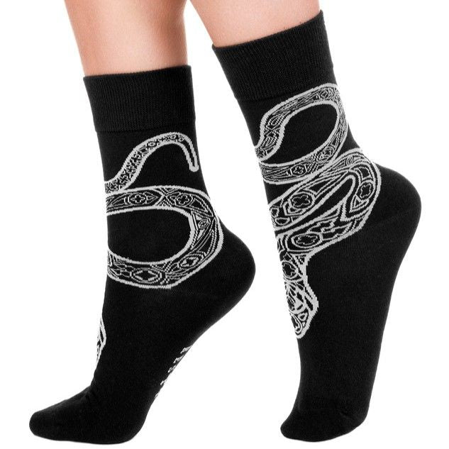 Cathedral Snake Jacquard Sokken