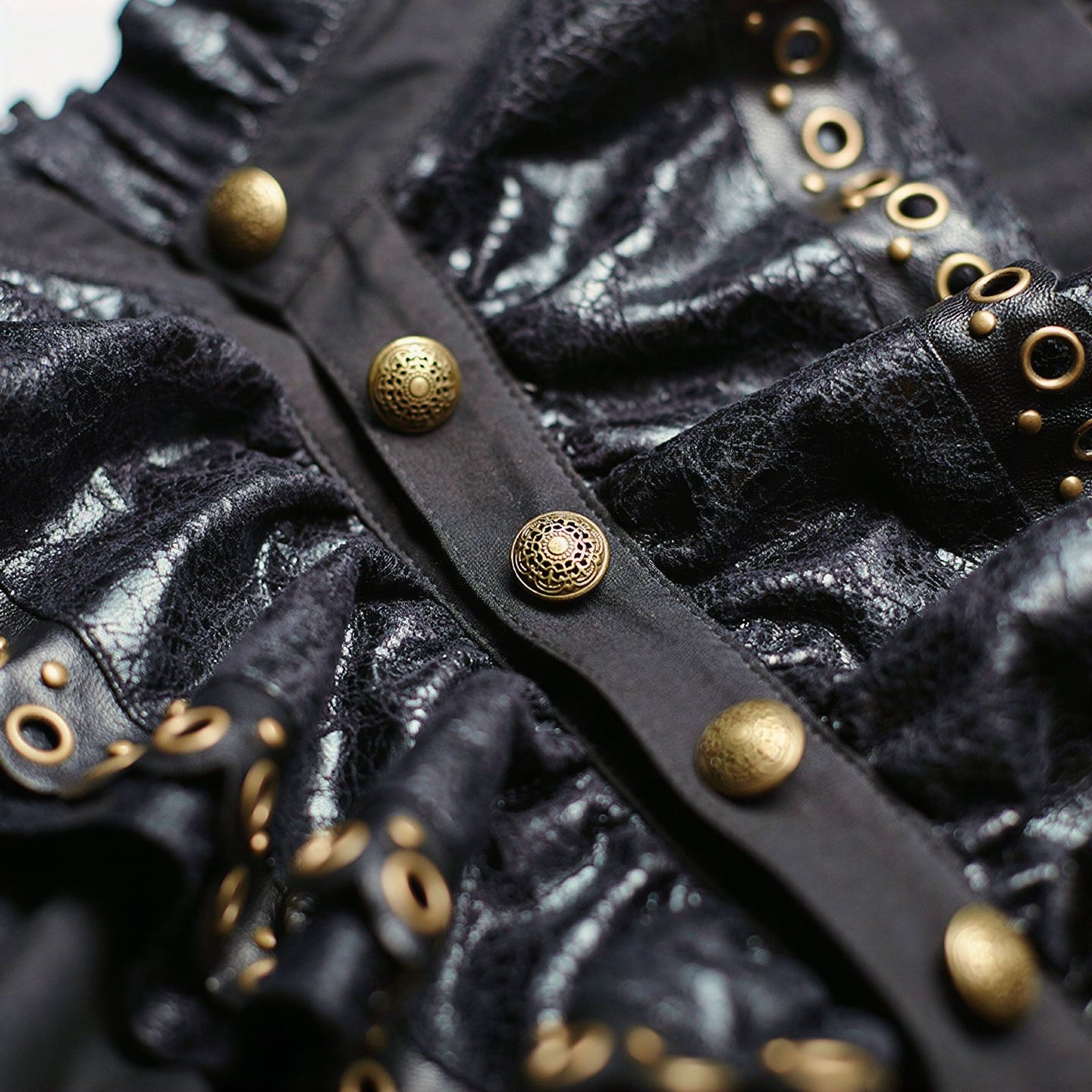 Punk Rave Celestial Shirt Zwart