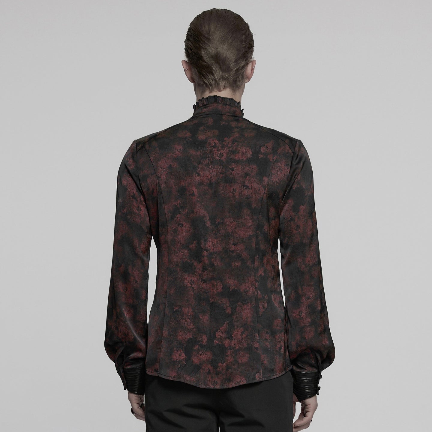 Punk Rave On My Way Shirt Zwart - Rood