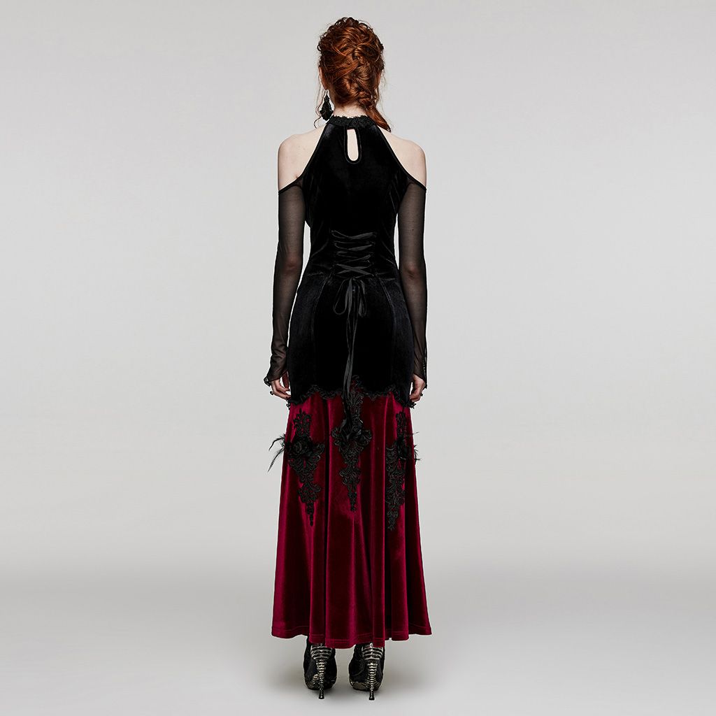 All It Takes Dress Black - Red