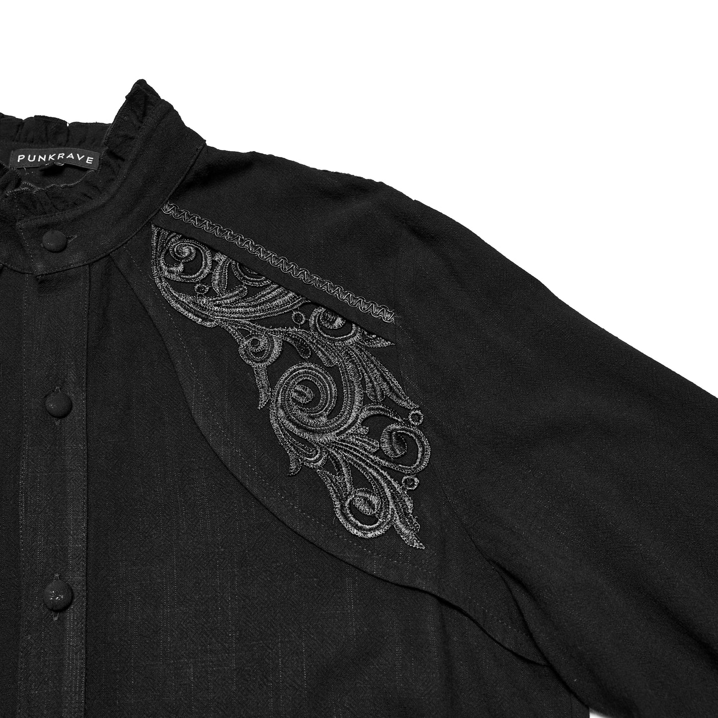 Punk Rave Goodbye Shirt Zwart