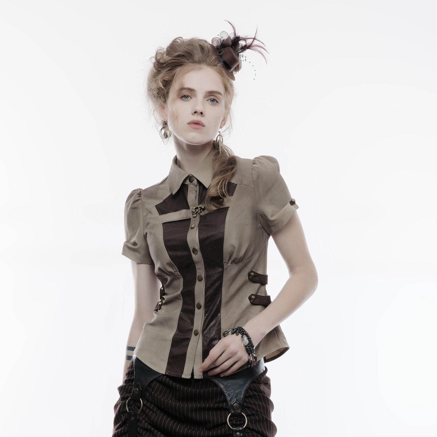 Mini Hat Fascinator Steampunk