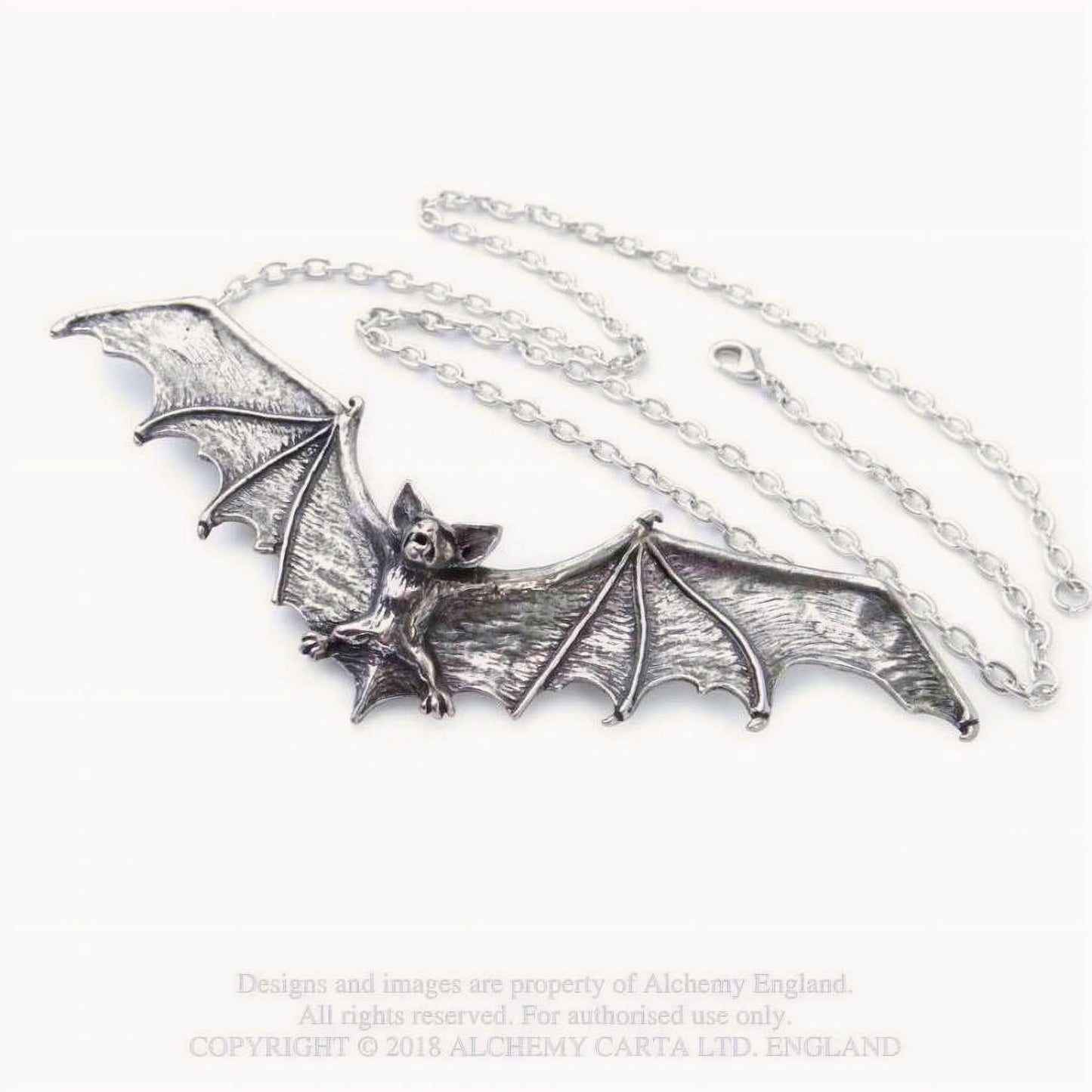 Gothic Bat Halsketting