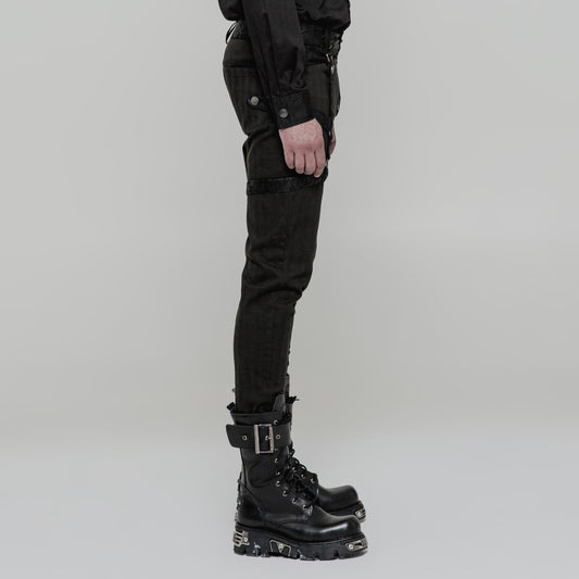 The Game Begins Broek Olijf - Zwart