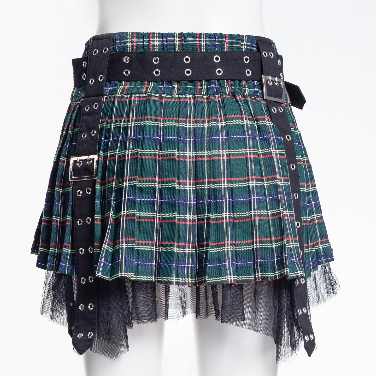Facts Minirok Groen Tartan