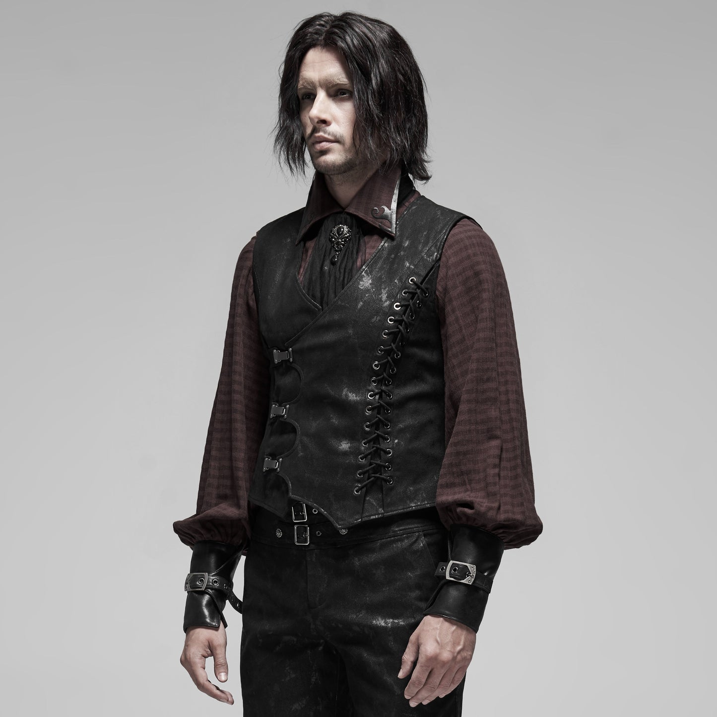 Exhausted Gilet Zwart