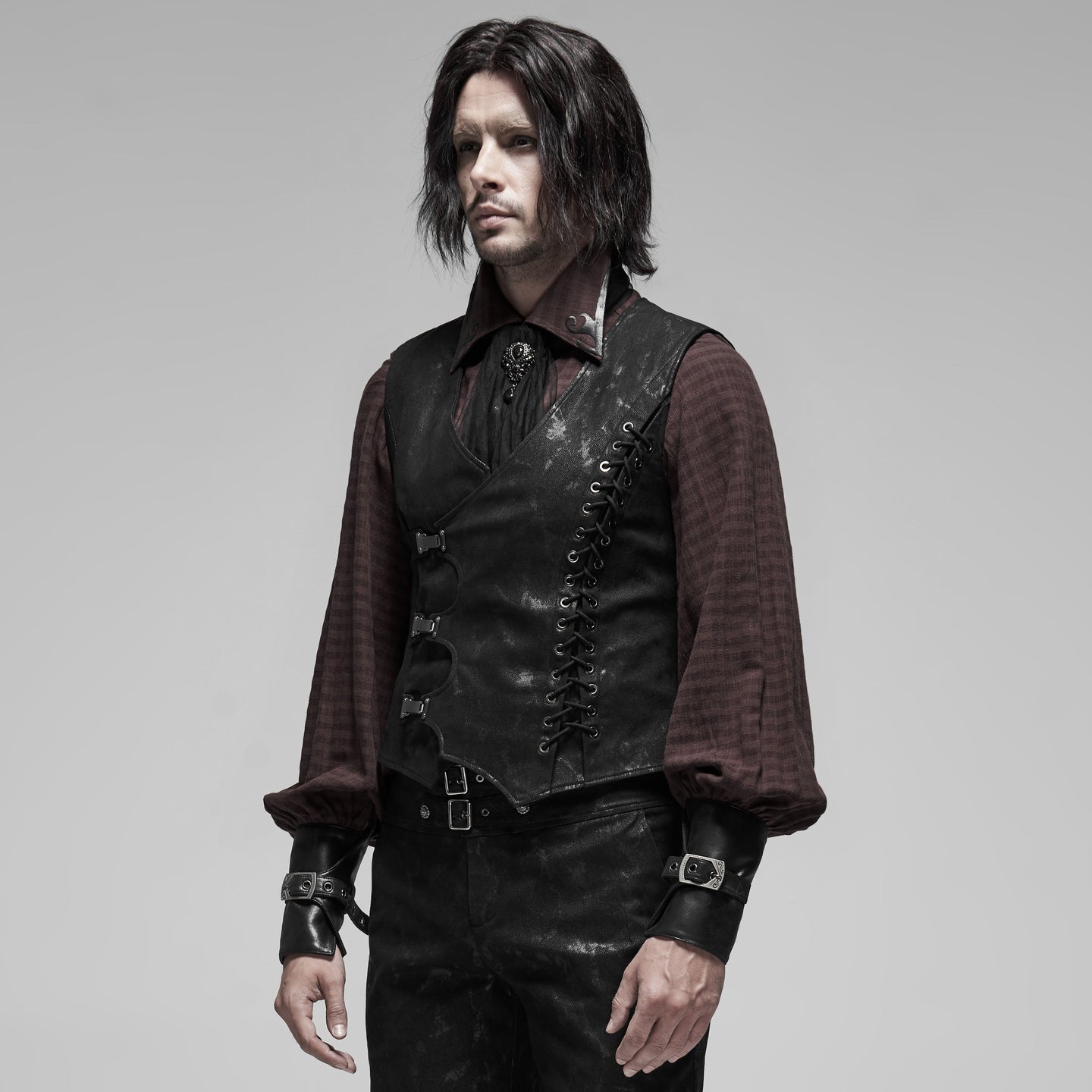 Exhausted Gilet Zwart