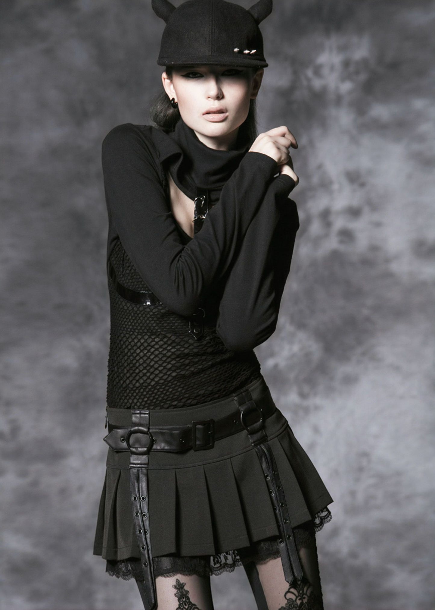 O-Ring Skirt Black