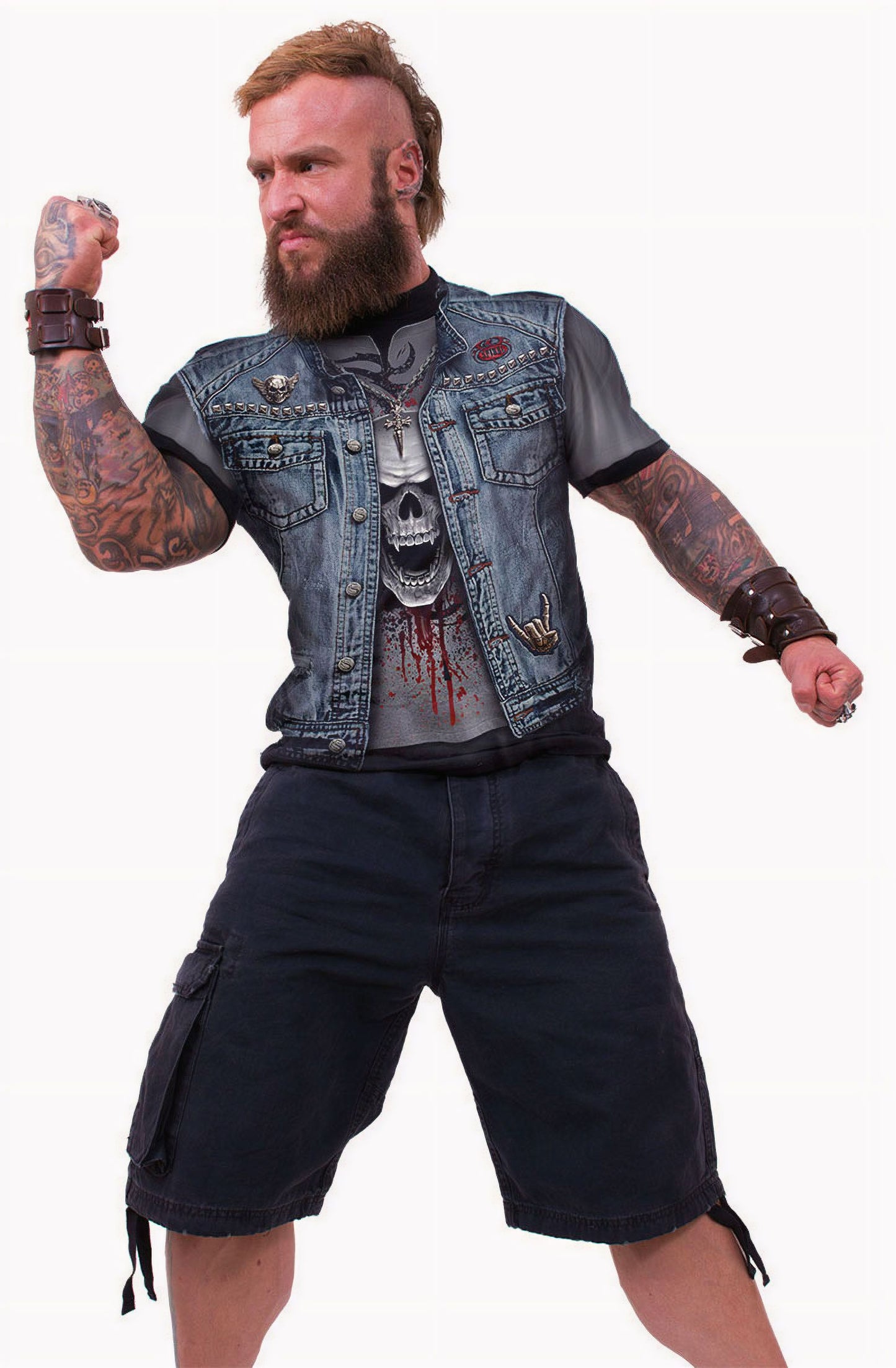 Trash Metal Allover T-shirt