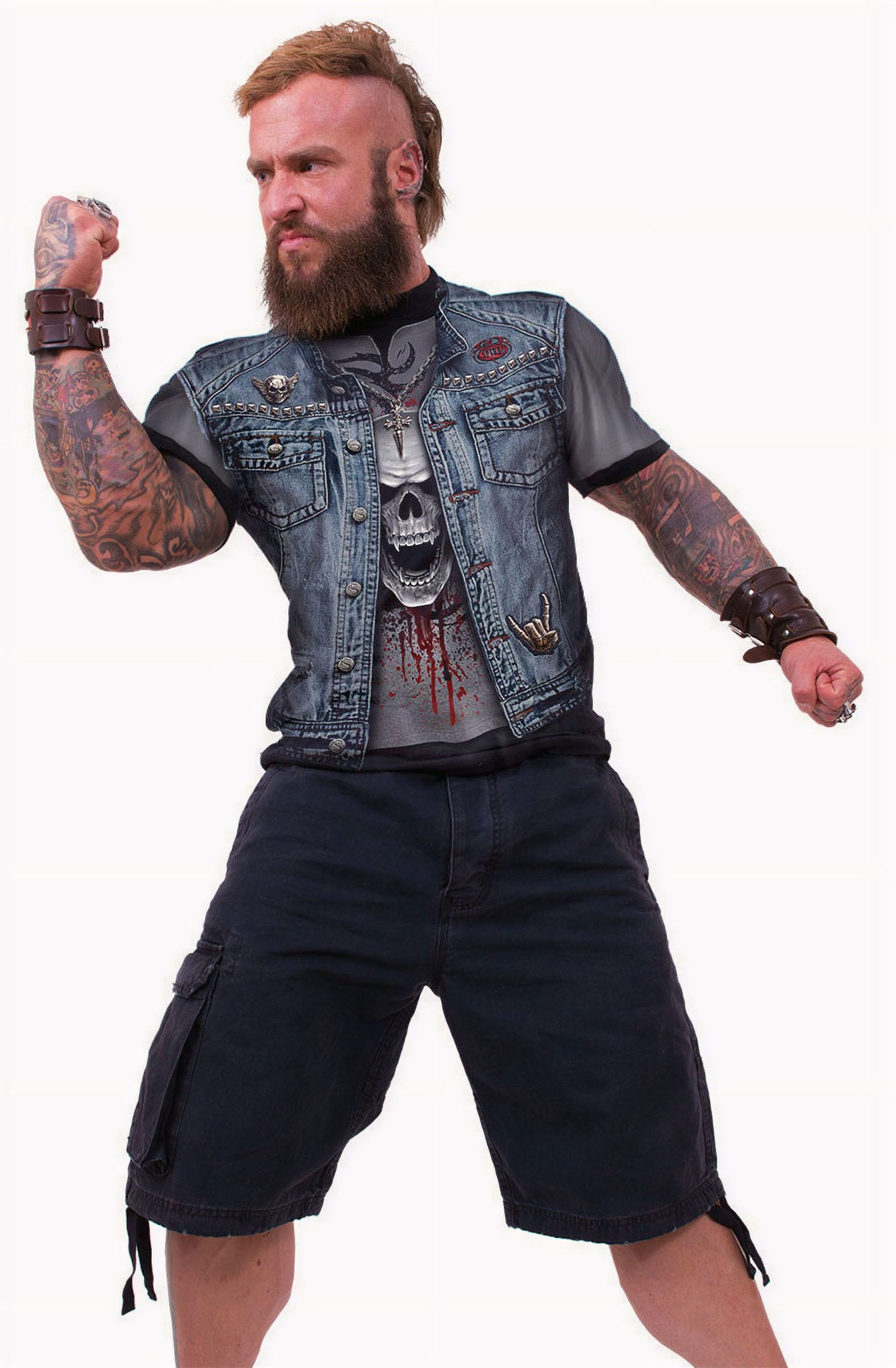 Trash Metal Allover T-shirt