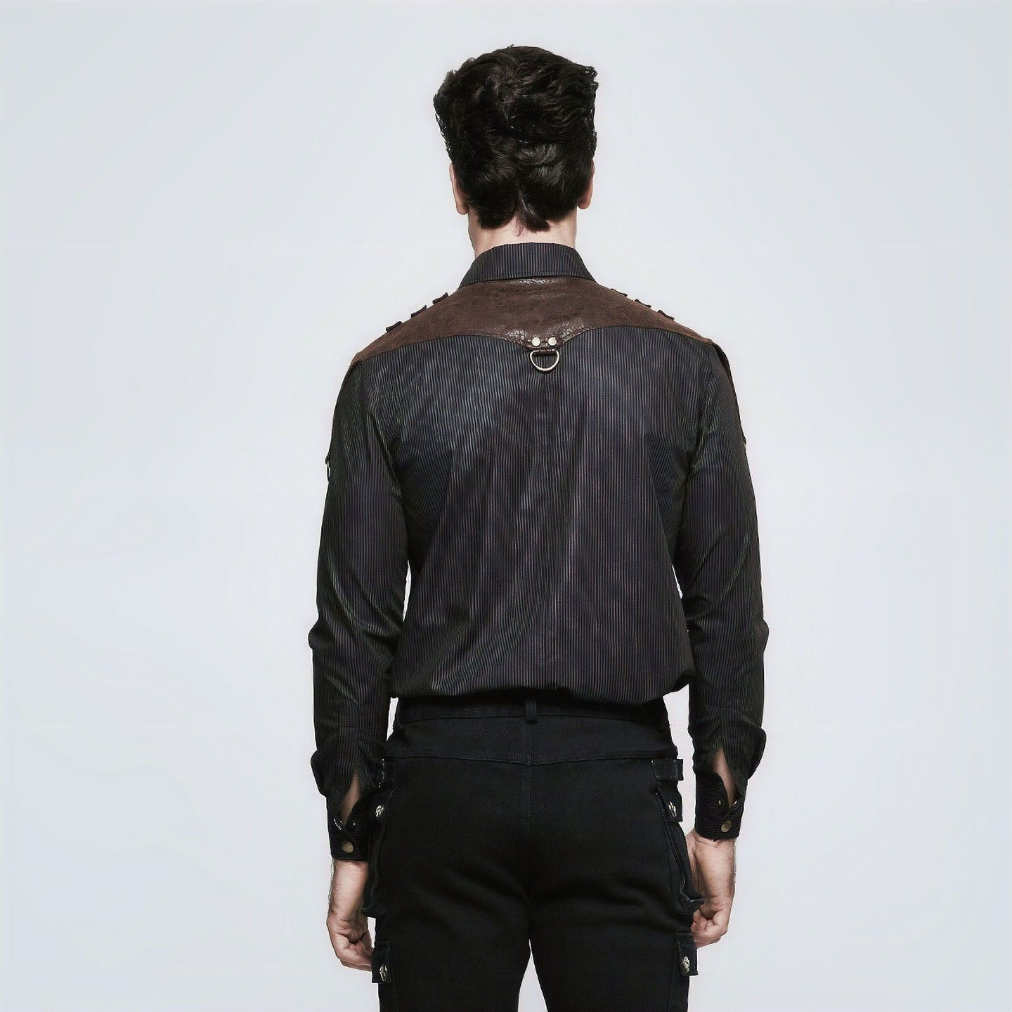 I Won't Tell You Shirt Black/Brown