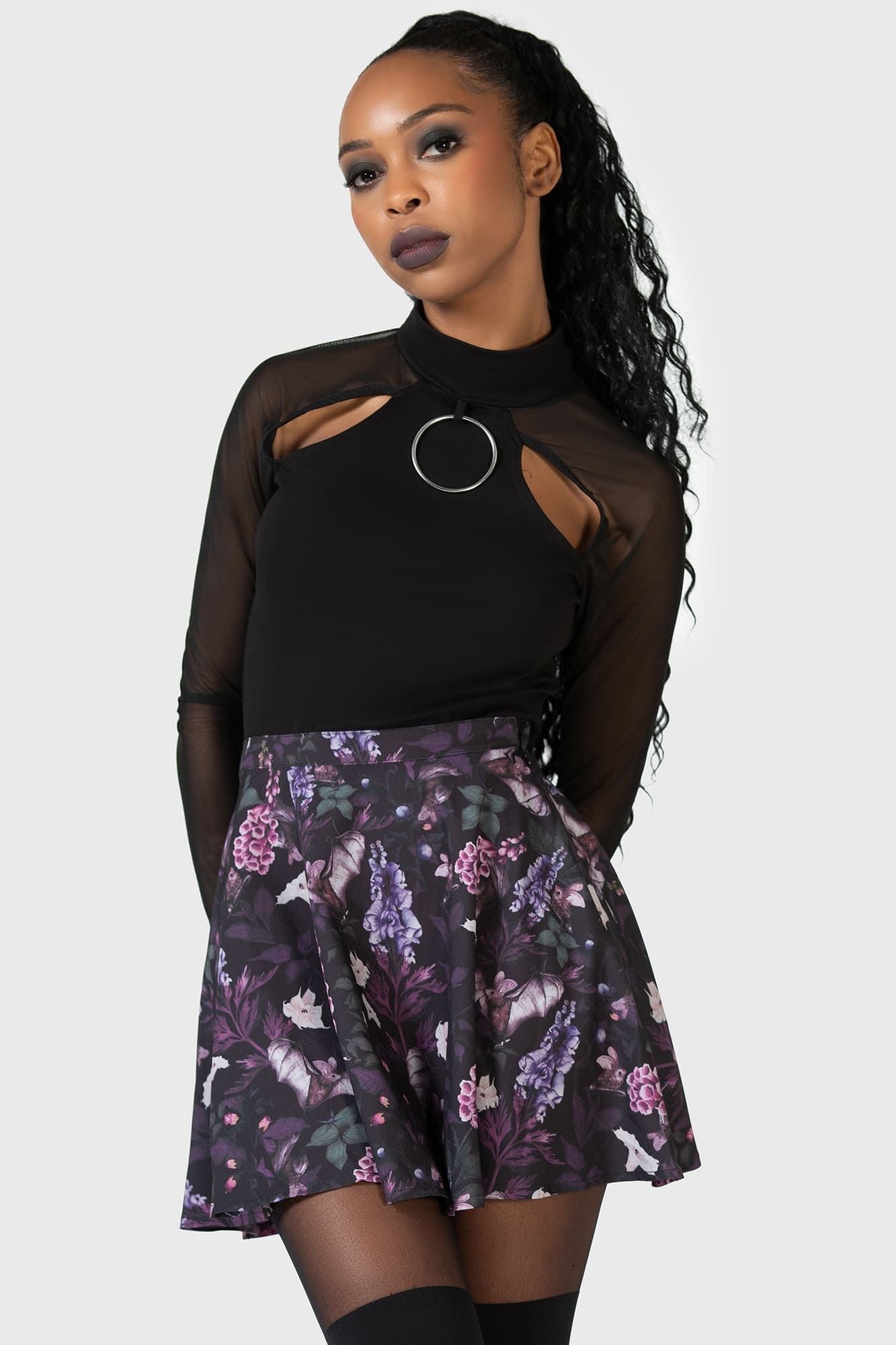 Killstar Deadly Blossom Minirok