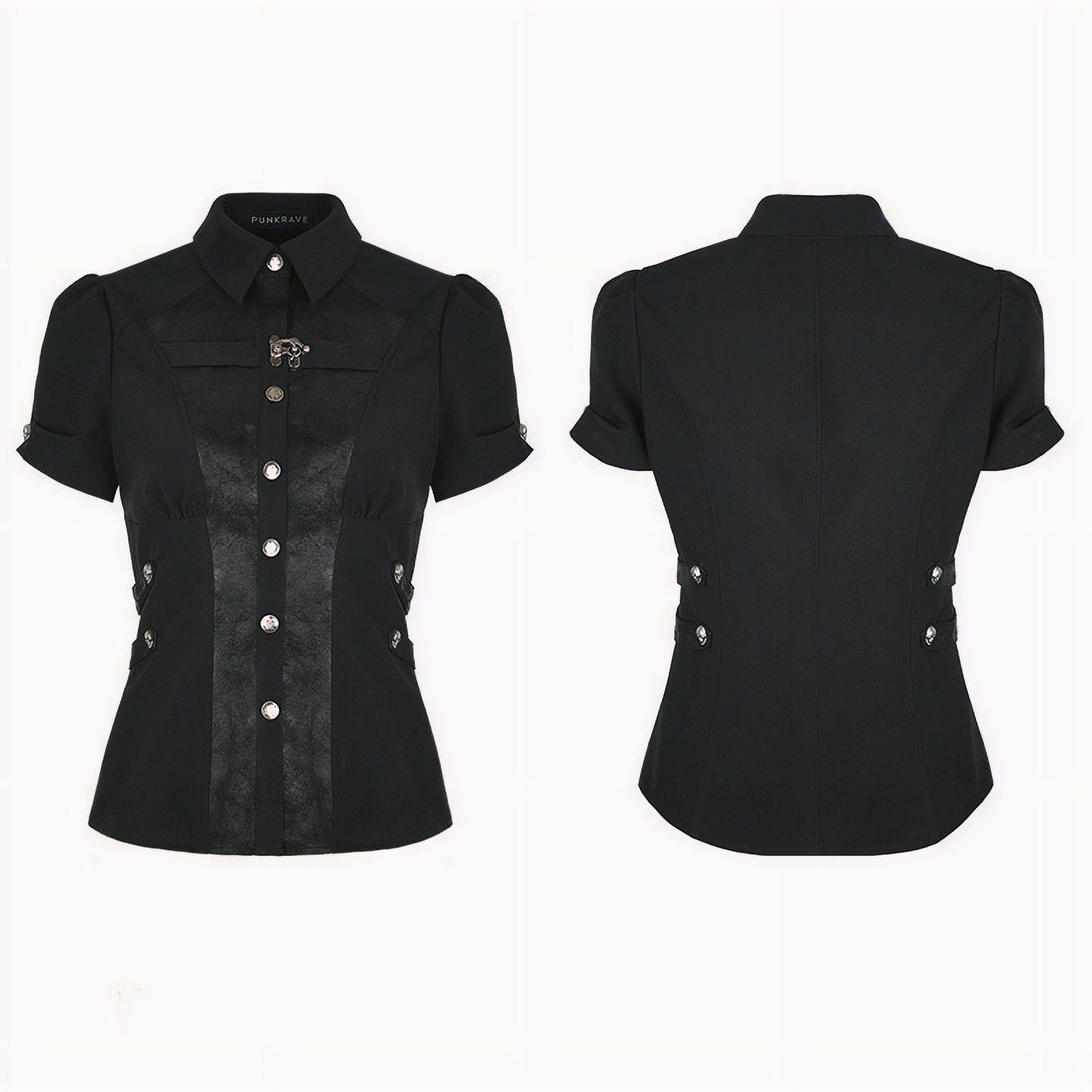Punk Rave Pursuit Shirt Zwart