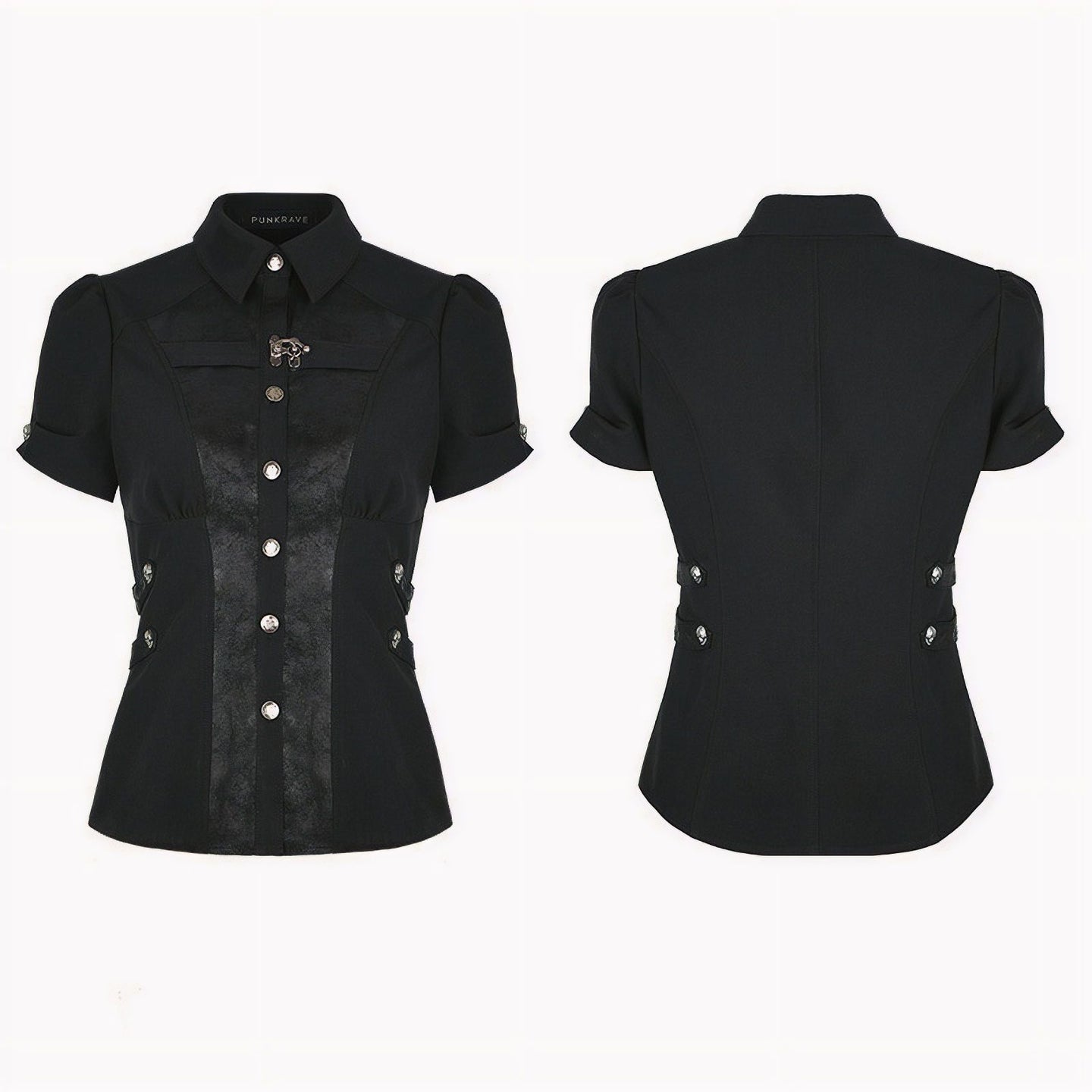 Punk Rave Pursuit Shirt Zwart