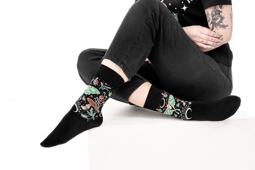 Autumnal Equinox Jacquard Sokken