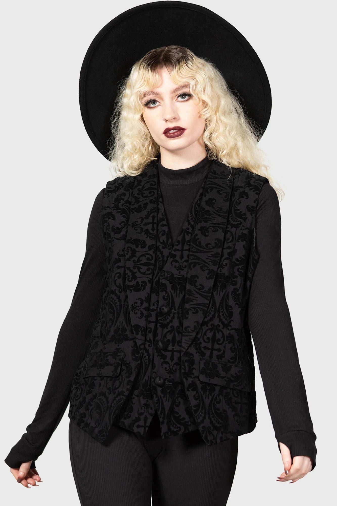 Killstar Bleak Heart Waistcoat