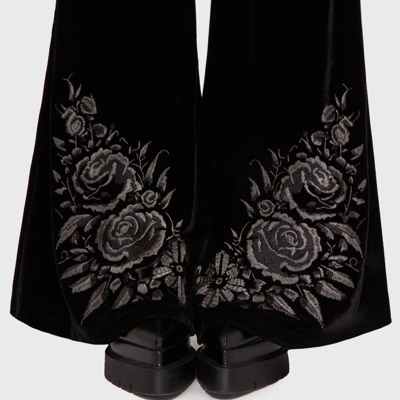 Killstar A Devil's Rose Flares Zwart