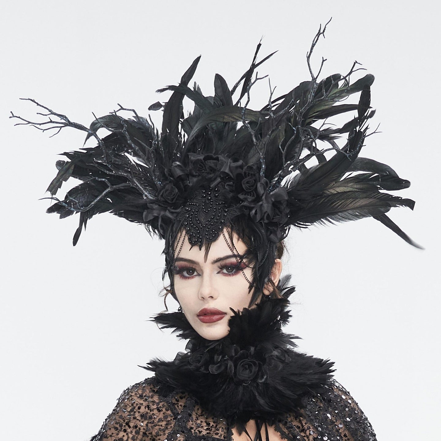 Dramatic Fascinator