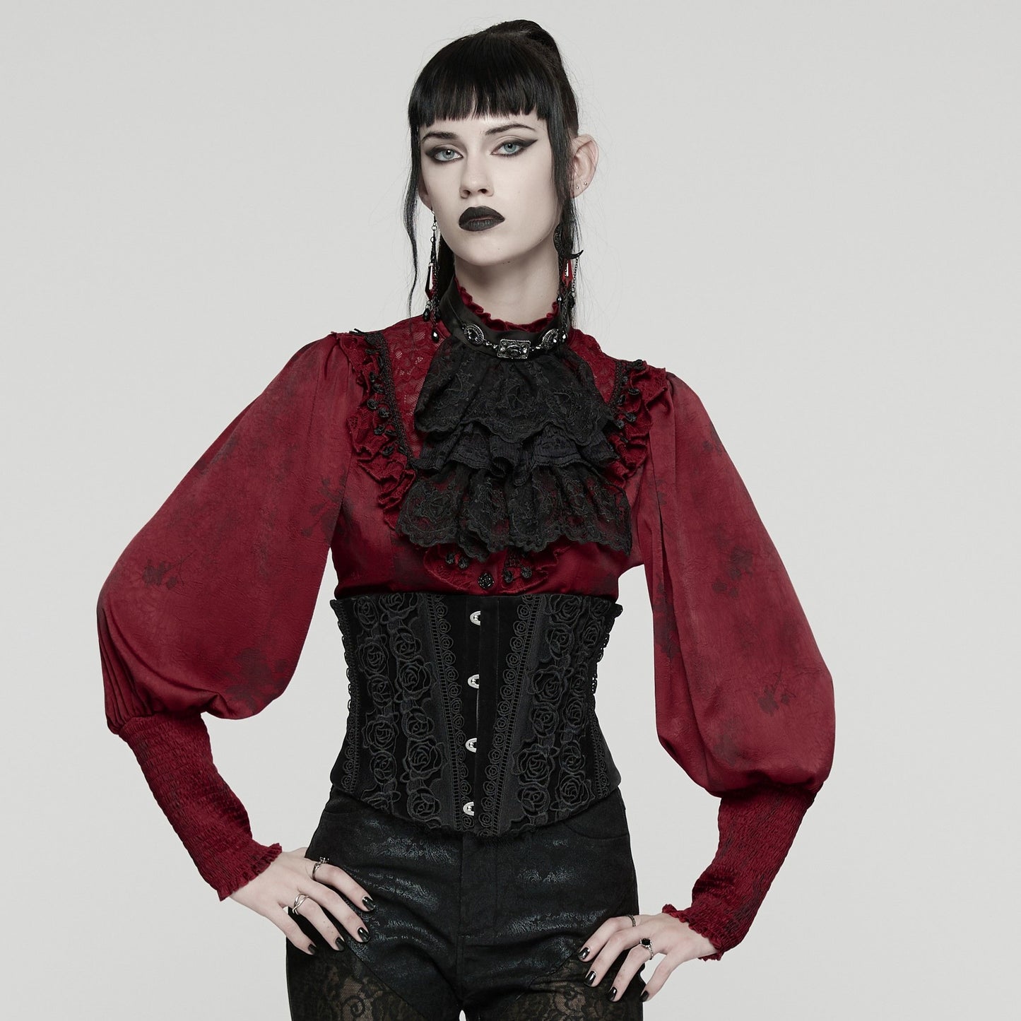 Punk Rave Proud Blouse Rood
