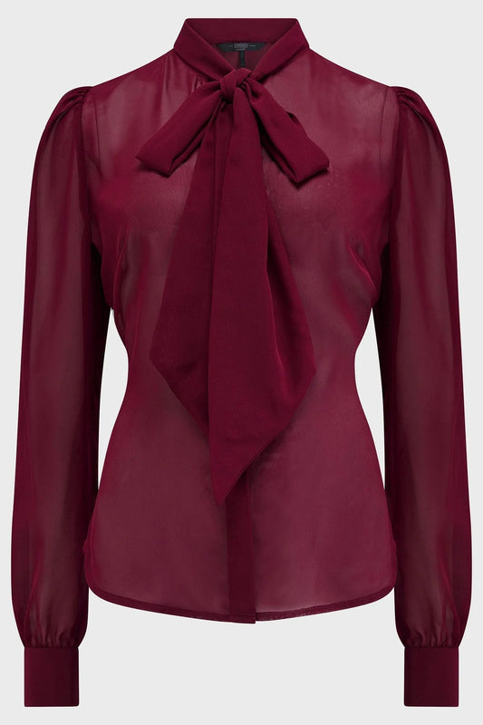 Kihilist Crimson Oracle Blouse
