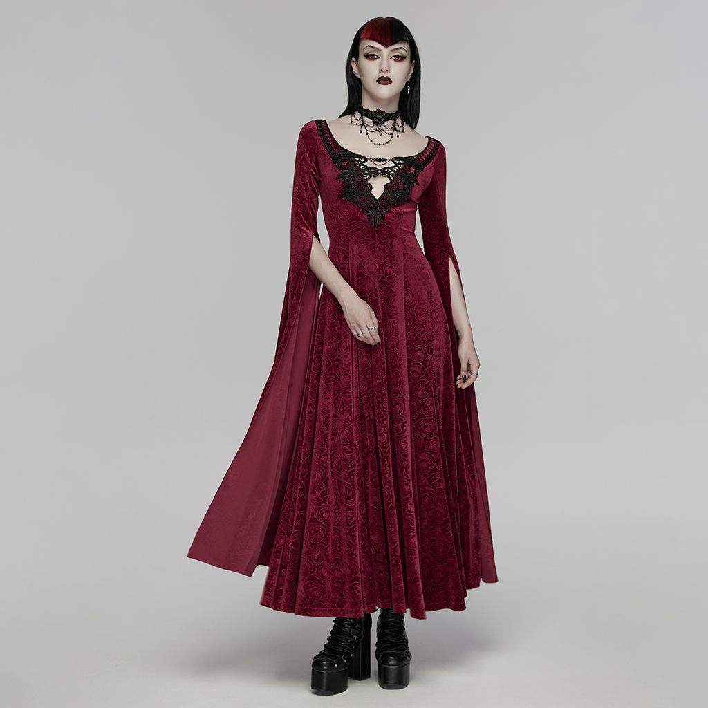 Empress Maxi Jurk Rood