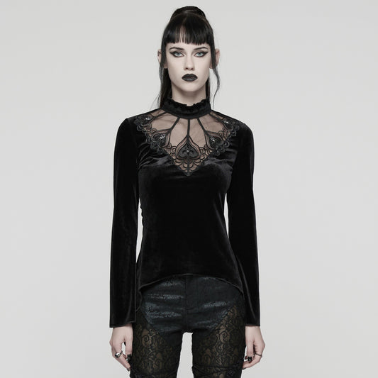 Losing Sense Top Zwart