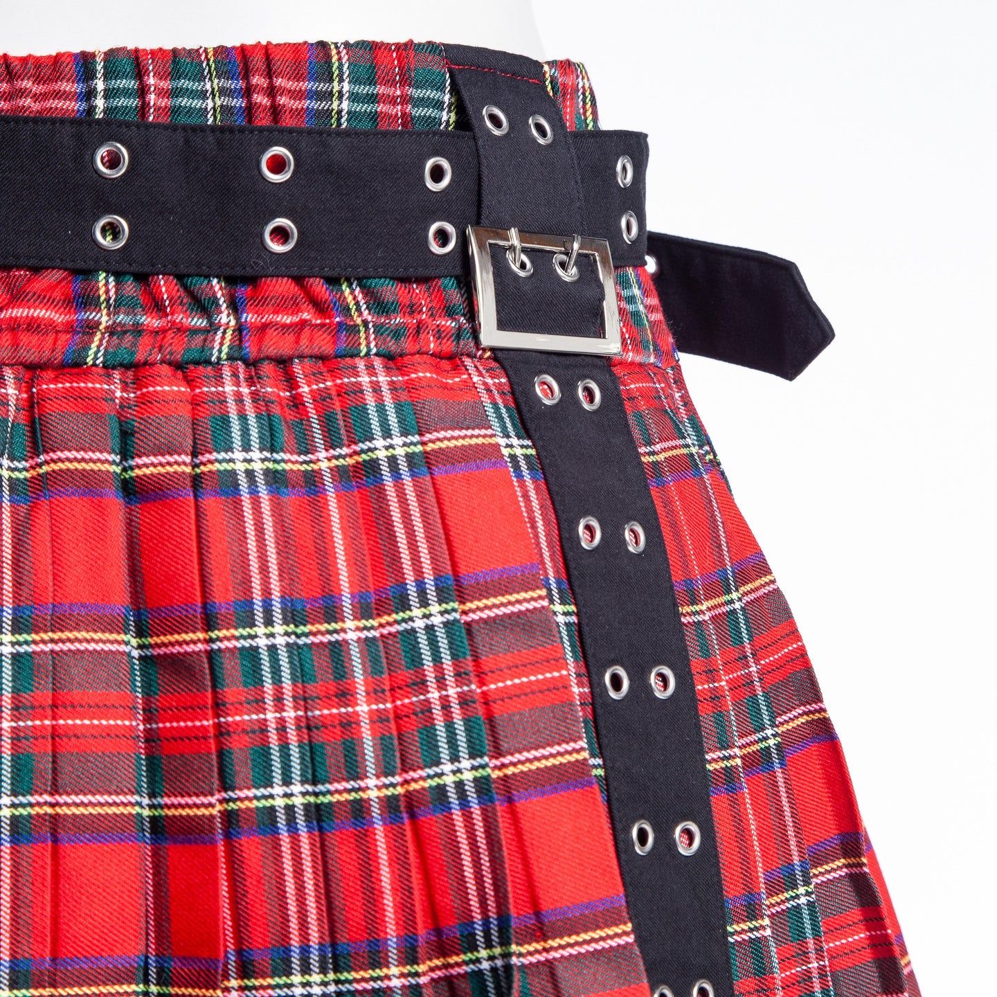 Facts Mini Skirt Red Tartan